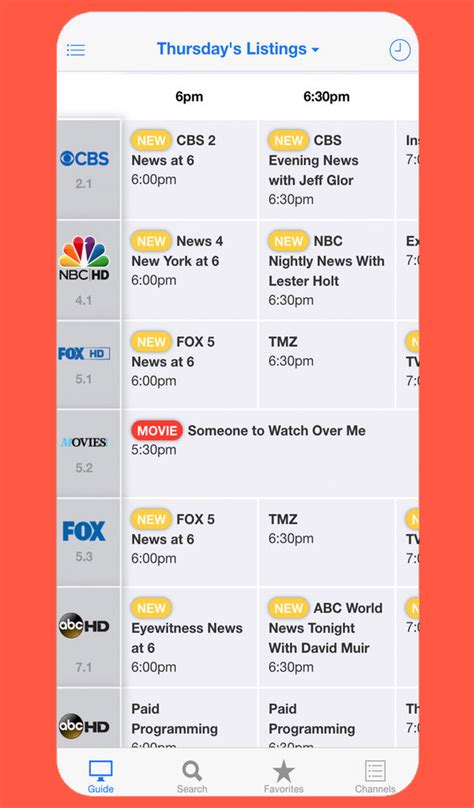 tv listings tonight global